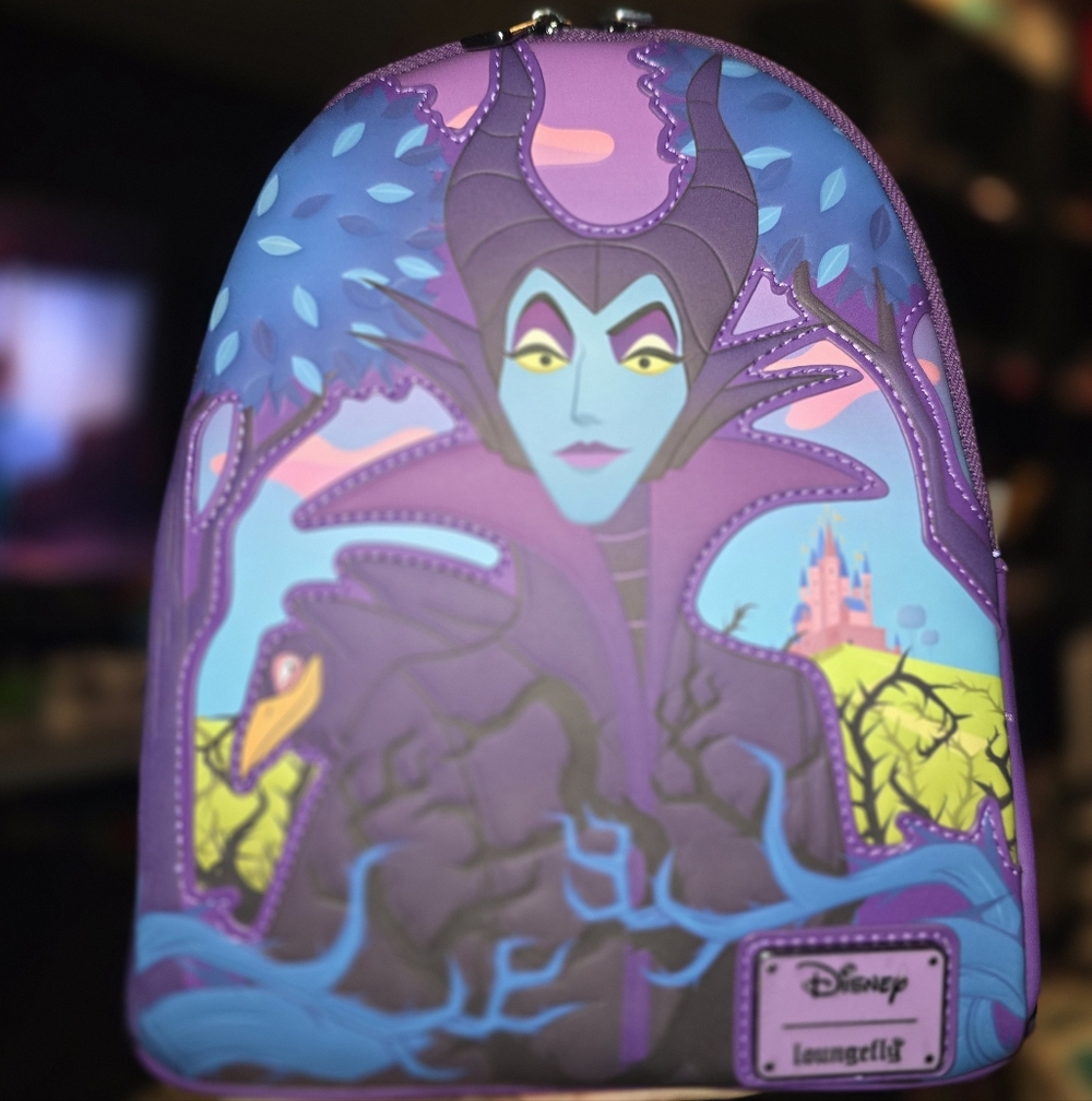 Brand NEW! Loungefly Disney Maleficent SLEEPING BEAUTY Mini Backpack